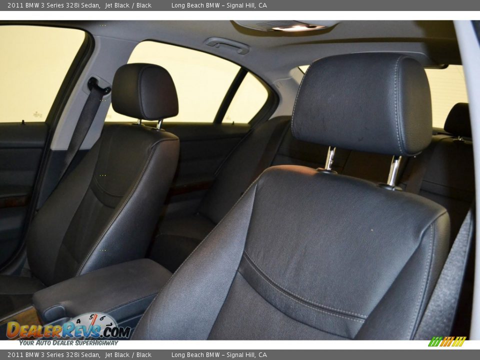 2011 BMW 3 Series 328i Sedan Jet Black / Black Photo #11