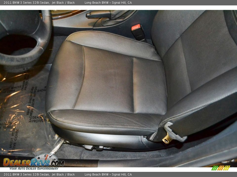 2011 BMW 3 Series 328i Sedan Jet Black / Black Photo #12