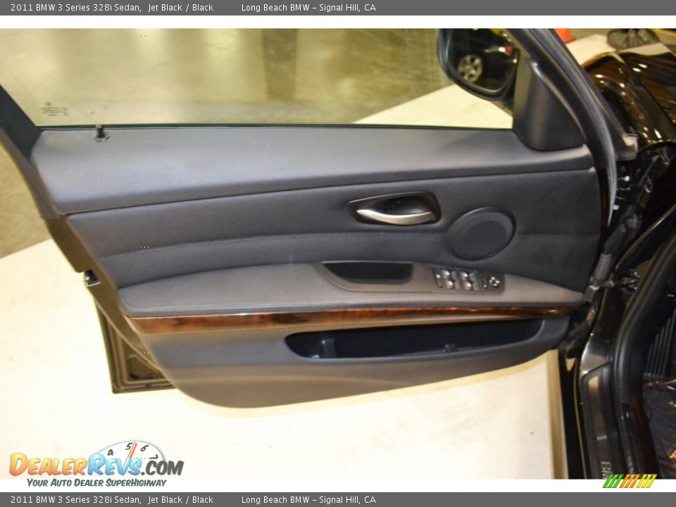 2011 BMW 3 Series 328i Sedan Jet Black / Black Photo #13