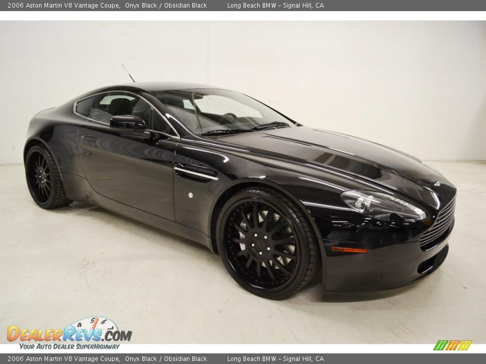Onyx Black 2006 Aston Martin V8 Vantage Coupe Photo #2