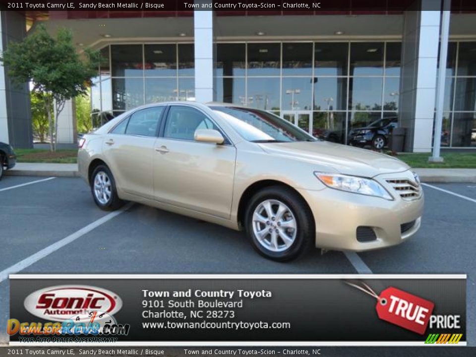 2011 Toyota Camry LE Sandy Beach Metallic / Bisque Photo #1