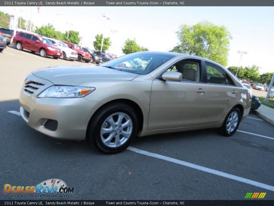 2011 Toyota Camry LE Sandy Beach Metallic / Bisque Photo #3