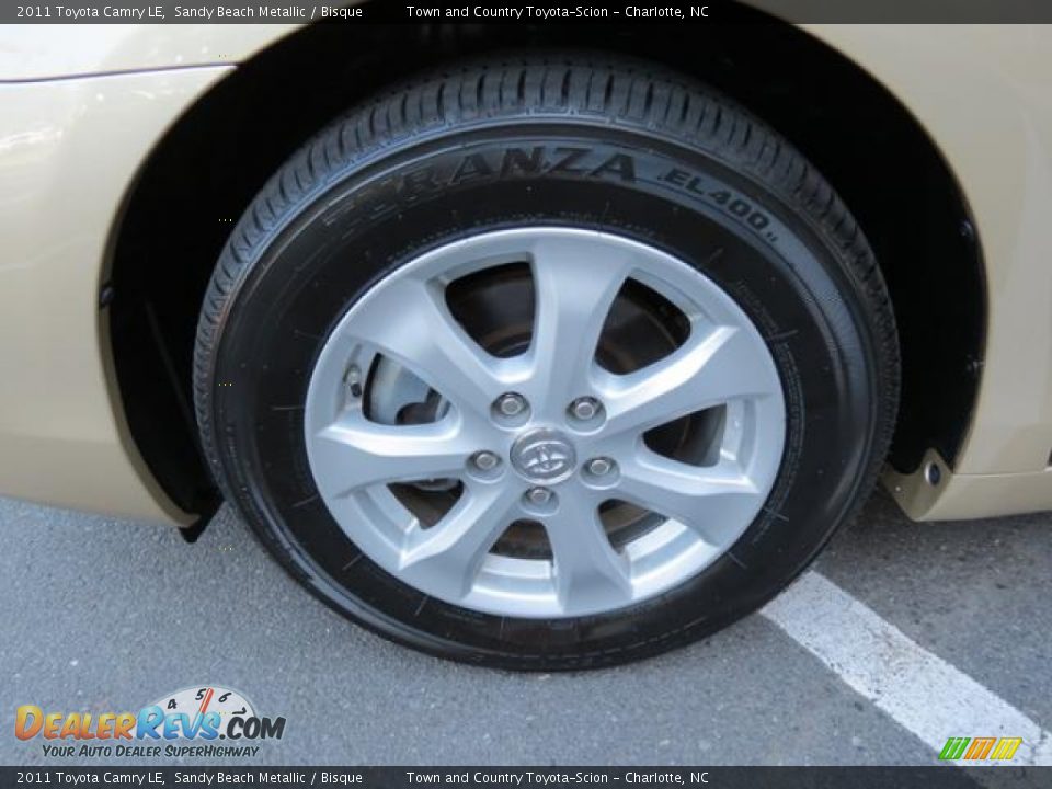 2011 Toyota Camry LE Sandy Beach Metallic / Bisque Photo #4