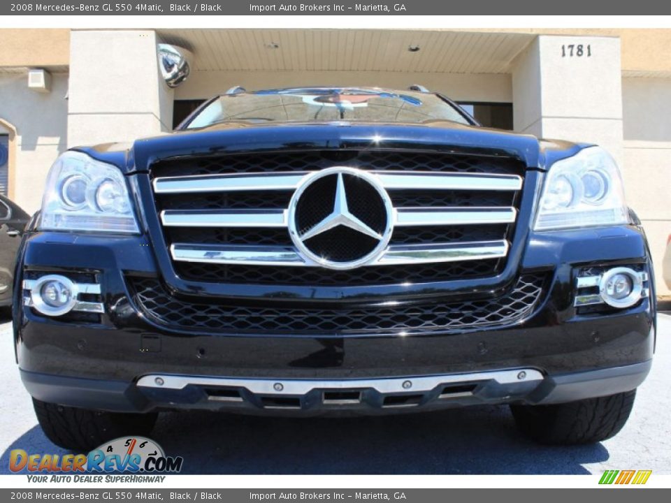2008 Mercedes-Benz GL 550 4Matic Black / Black Photo #4