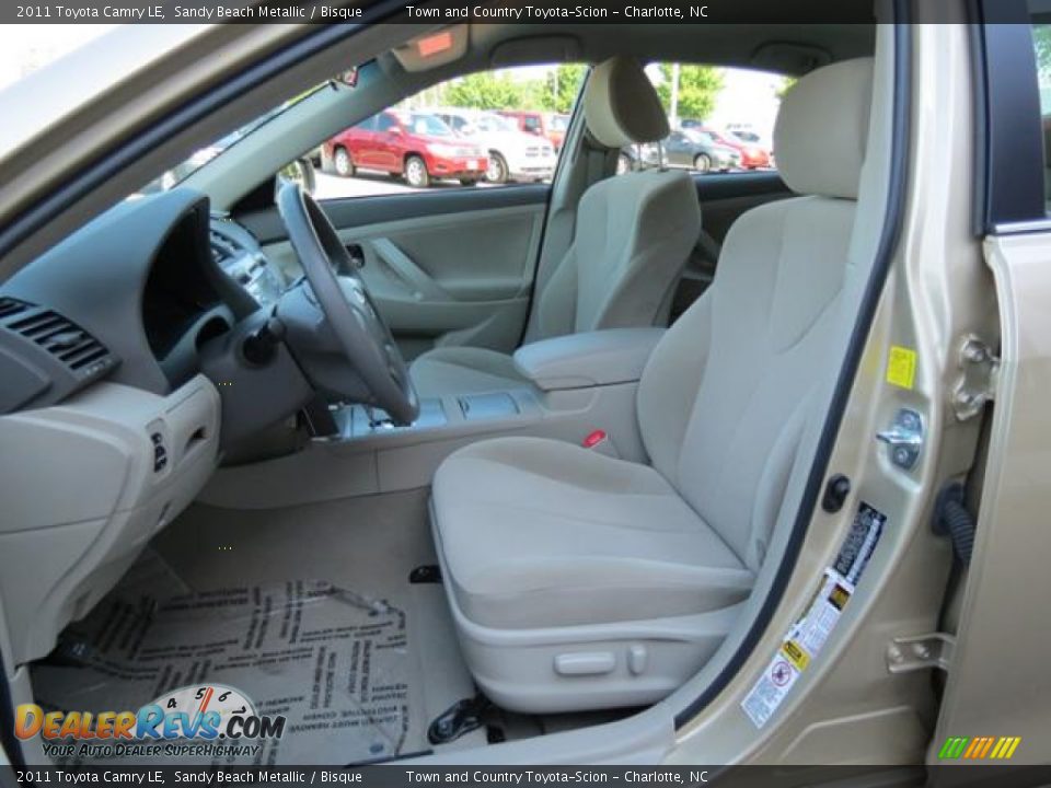 2011 Toyota Camry LE Sandy Beach Metallic / Bisque Photo #9
