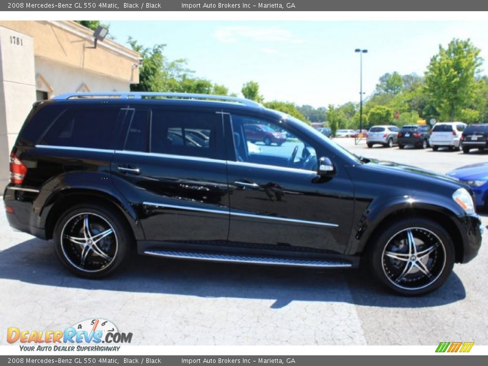 2008 Mercedes-Benz GL 550 4Matic Black / Black Photo #7