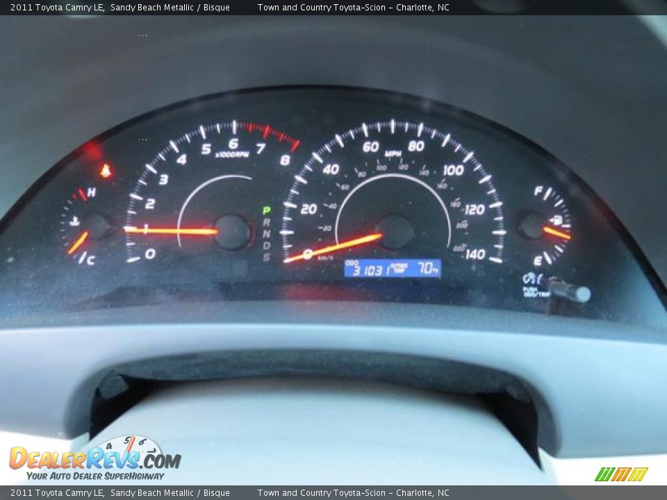 2011 Toyota Camry LE Sandy Beach Metallic / Bisque Photo #16