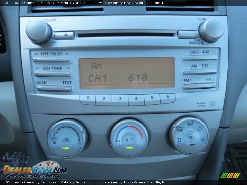 2011 Toyota Camry LE Sandy Beach Metallic / Bisque Photo #17
