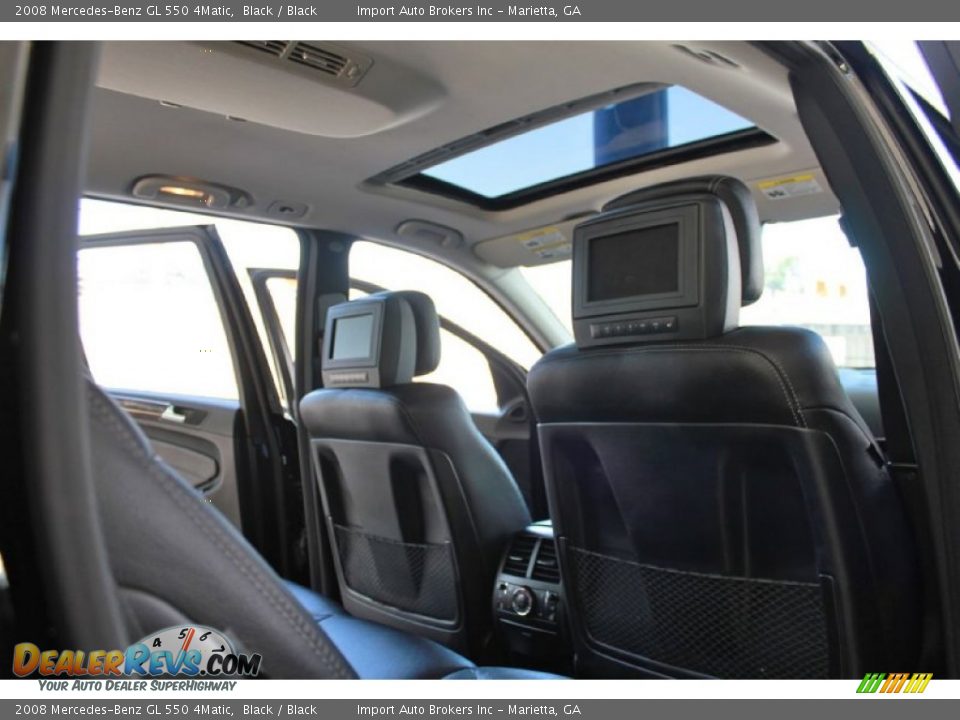 2008 Mercedes-Benz GL 550 4Matic Black / Black Photo #22