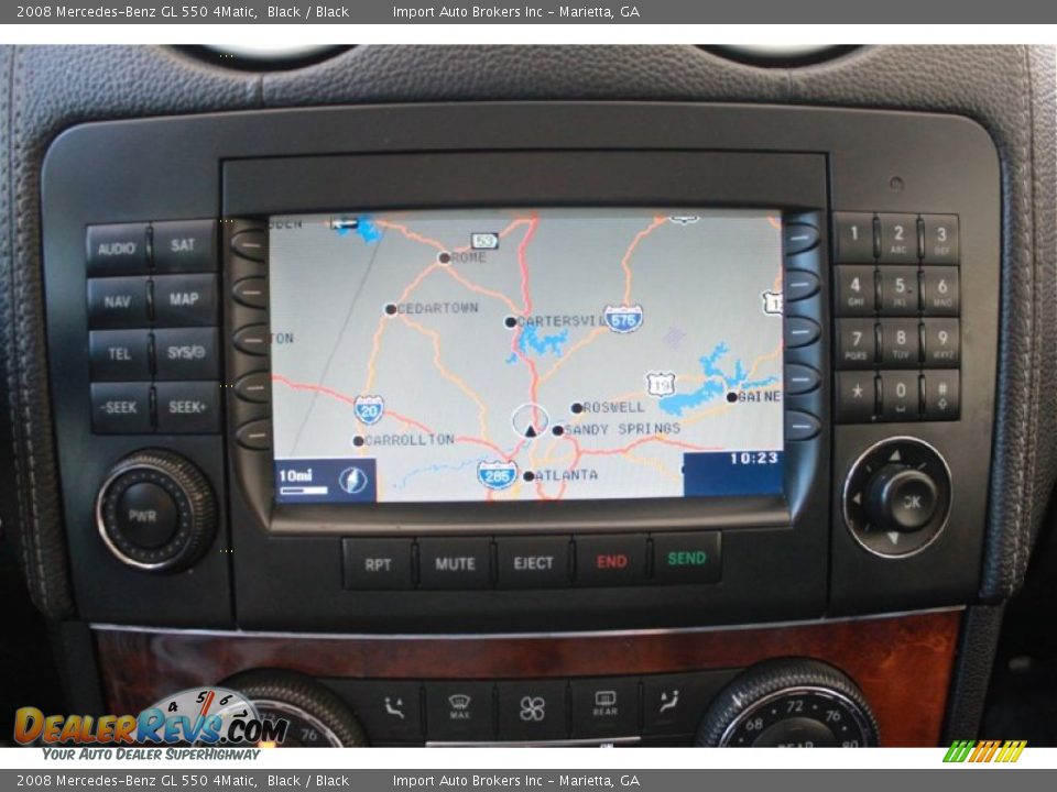 Navigation of 2008 Mercedes-Benz GL 550 4Matic Photo #24