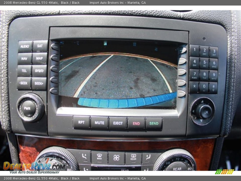 Controls of 2008 Mercedes-Benz GL 550 4Matic Photo #25
