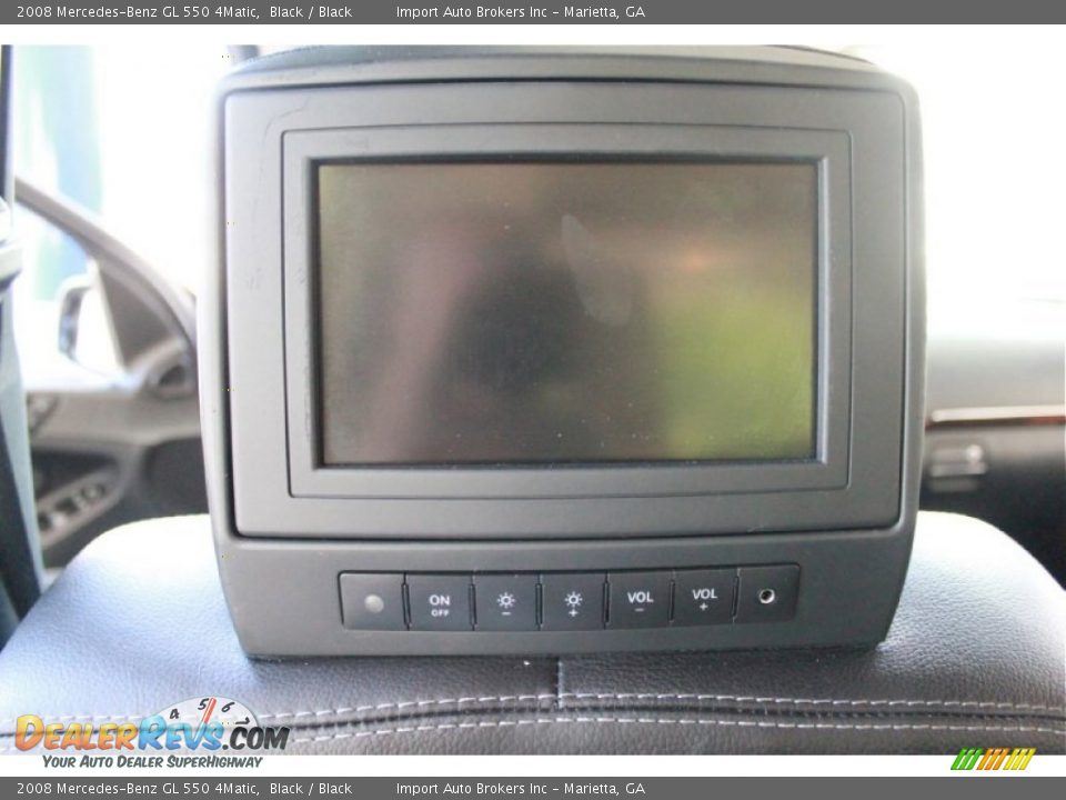 Entertainment System of 2008 Mercedes-Benz GL 550 4Matic Photo #30