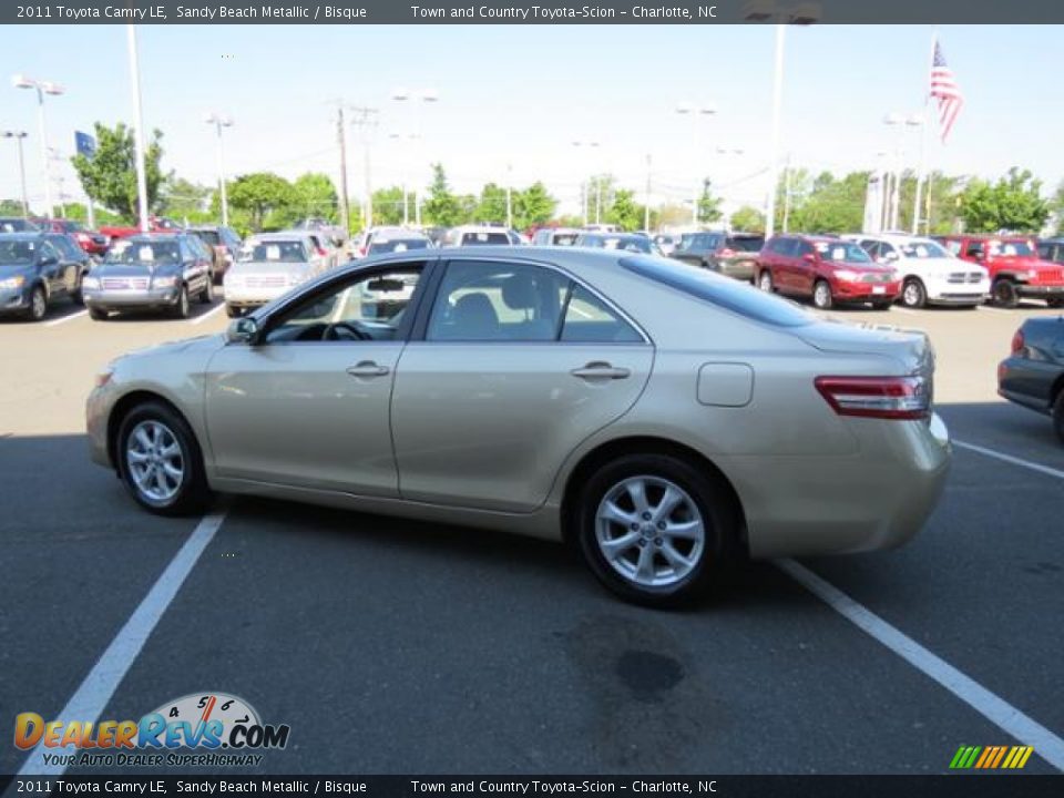 2011 Toyota Camry LE Sandy Beach Metallic / Bisque Photo #35