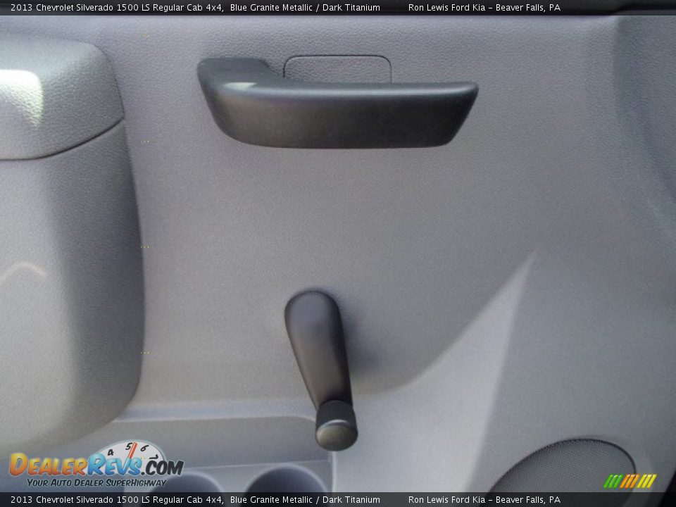 2013 Chevrolet Silverado 1500 LS Regular Cab 4x4 Blue Granite Metallic / Dark Titanium Photo #13