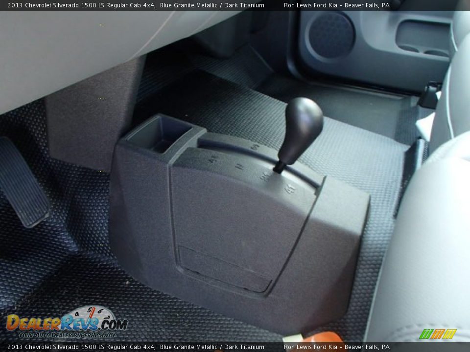 2013 Chevrolet Silverado 1500 LS Regular Cab 4x4 Blue Granite Metallic / Dark Titanium Photo #14