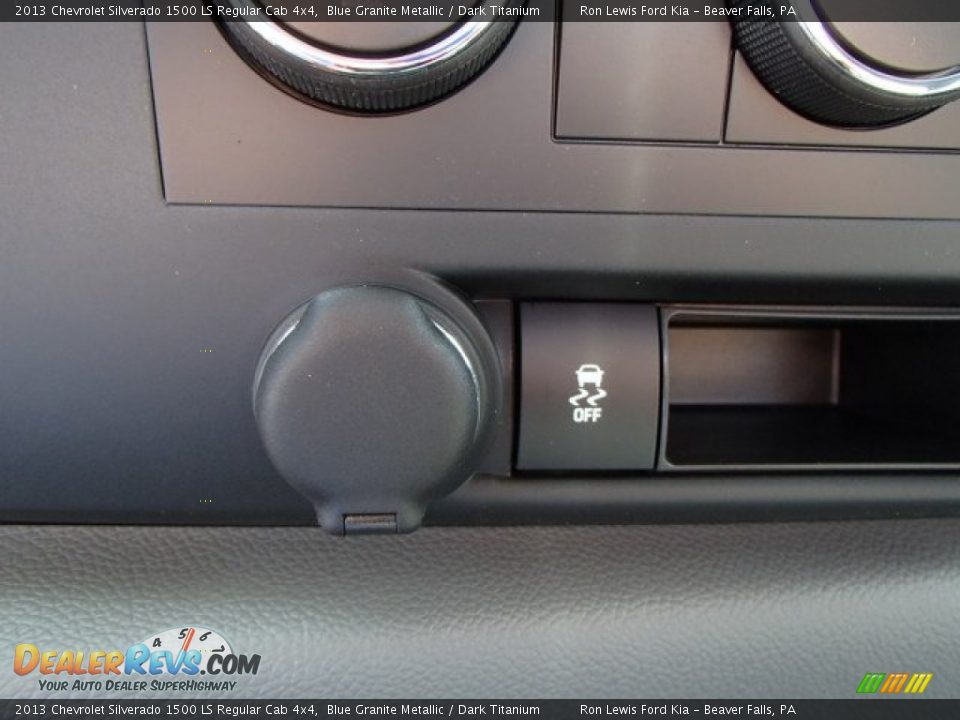 2013 Chevrolet Silverado 1500 LS Regular Cab 4x4 Blue Granite Metallic / Dark Titanium Photo #16