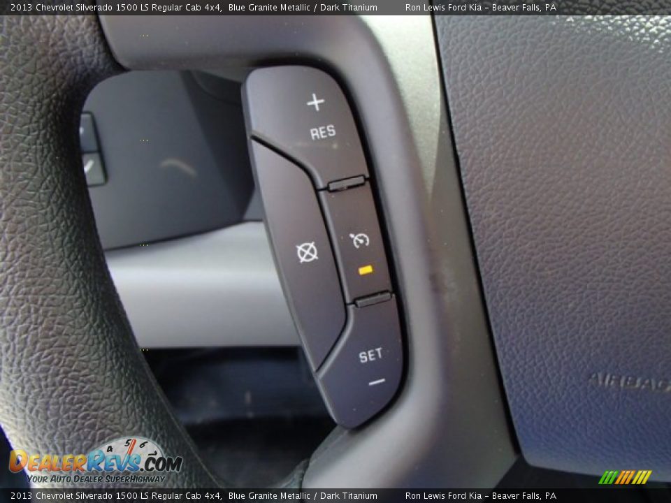 2013 Chevrolet Silverado 1500 LS Regular Cab 4x4 Blue Granite Metallic / Dark Titanium Photo #18