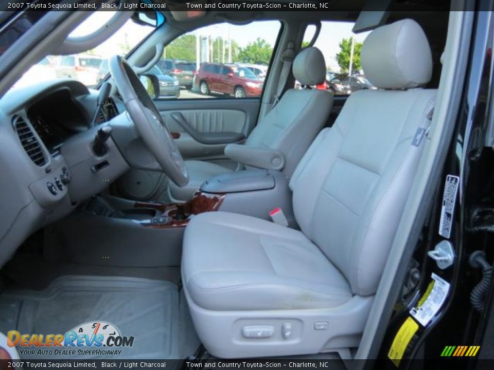 Light Charcoal Interior - 2007 Toyota Sequoia Limited Photo #13