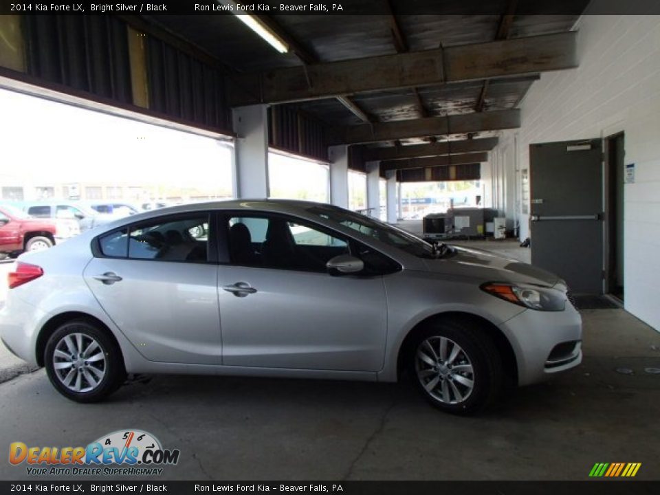 2014 Kia Forte LX Bright Silver / Black Photo #1