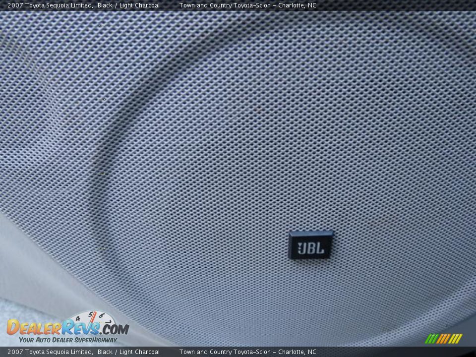 2007 Toyota Sequoia Limited Black / Light Charcoal Photo #18