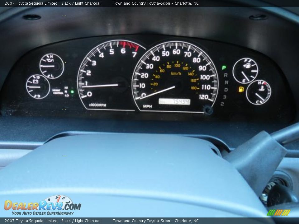 2007 Toyota Sequoia Limited Gauges Photo #22