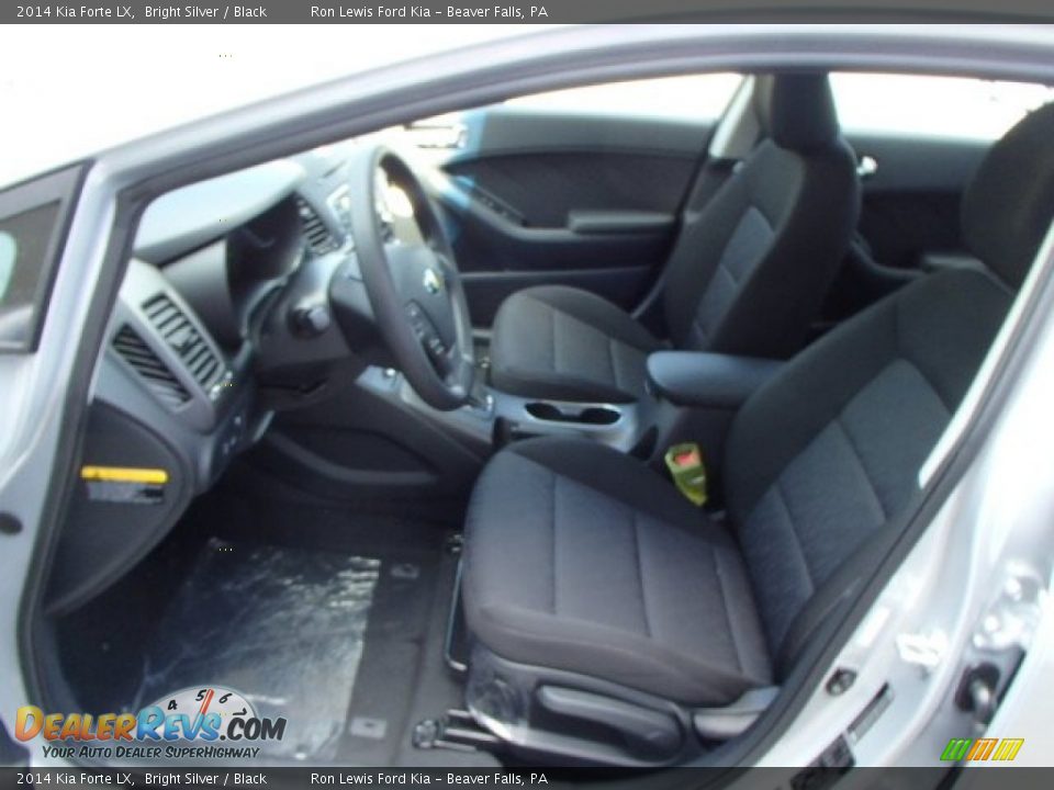 2014 Kia Forte LX Bright Silver / Black Photo #11
