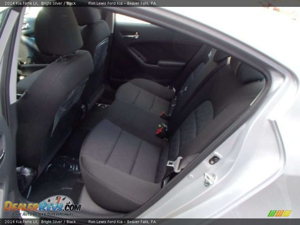 2014 Kia Forte LX Bright Silver / Black Photo #13