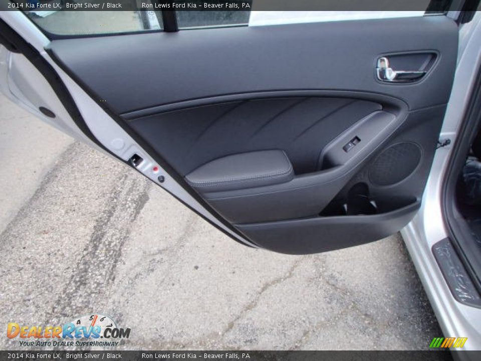 2014 Kia Forte LX Bright Silver / Black Photo #14