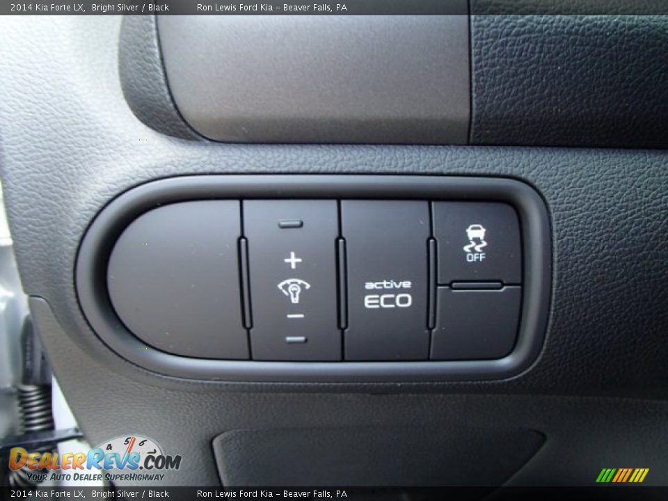 2014 Kia Forte LX Bright Silver / Black Photo #16
