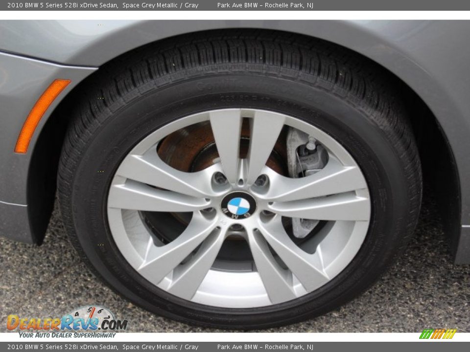 2010 BMW 5 Series 528i xDrive Sedan Space Grey Metallic / Gray Photo #32