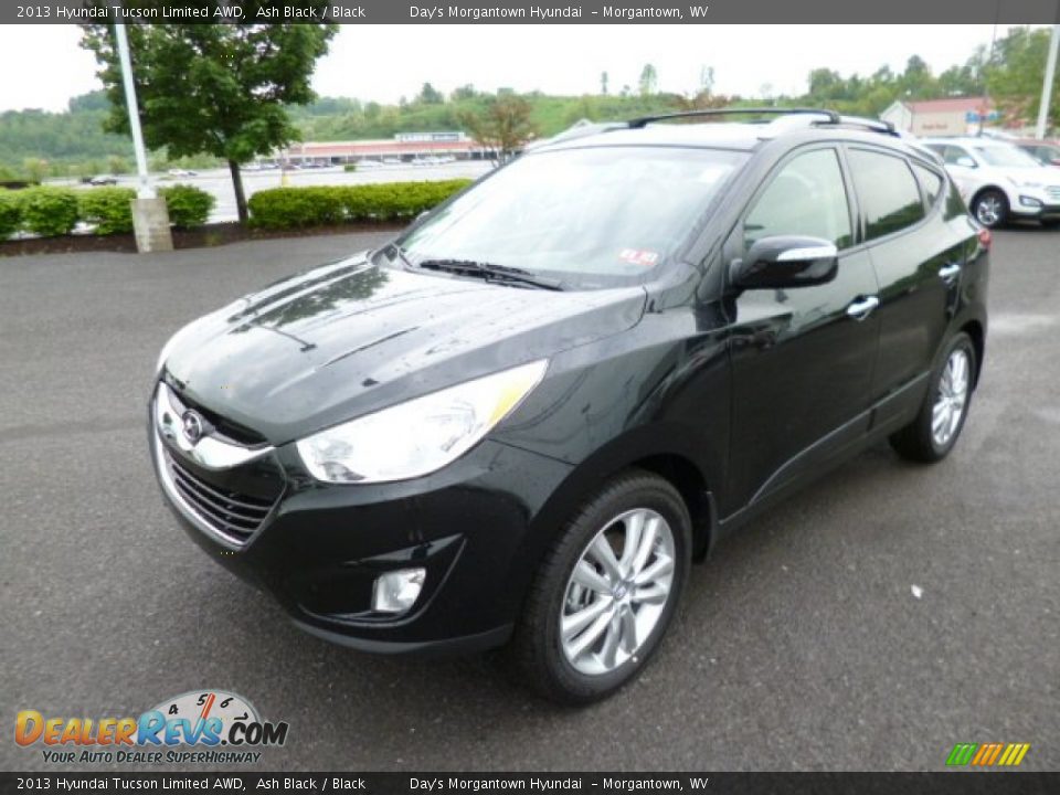 2013 Hyundai Tucson Limited AWD Ash Black / Black Photo #3