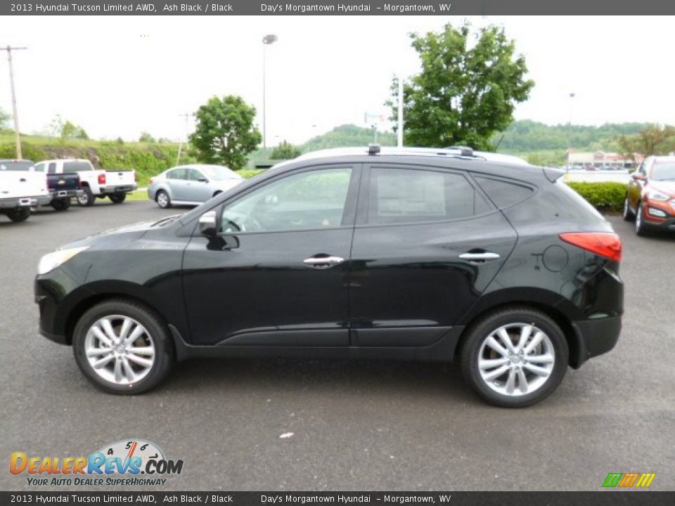 2013 Hyundai Tucson Limited AWD Ash Black / Black Photo #4