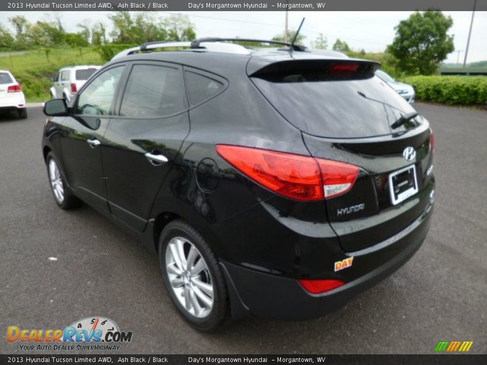 2013 Hyundai Tucson Limited AWD Ash Black / Black Photo #5