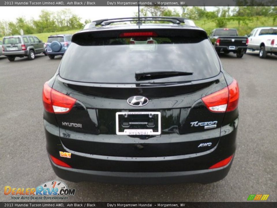 2013 Hyundai Tucson Limited AWD Ash Black / Black Photo #6