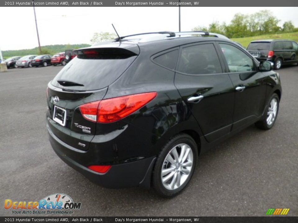 2013 Hyundai Tucson Limited AWD Ash Black / Black Photo #7