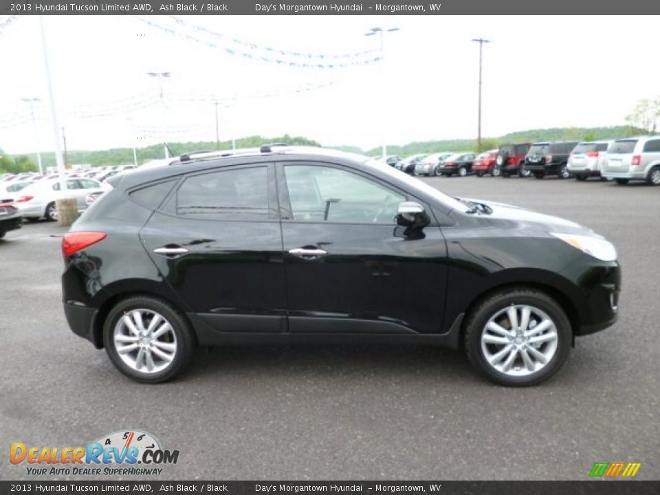 2013 Hyundai Tucson Limited AWD Ash Black / Black Photo #8