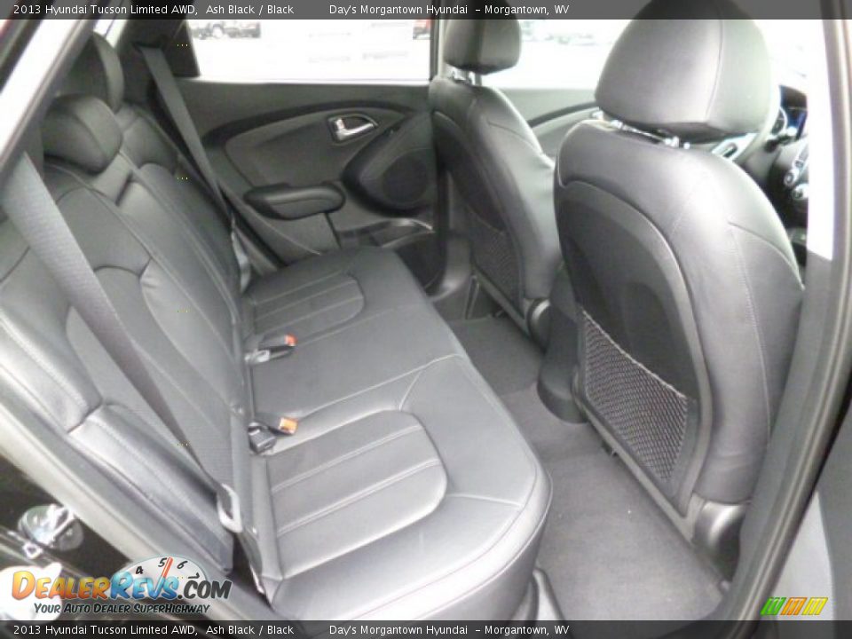 2013 Hyundai Tucson Limited AWD Ash Black / Black Photo #12