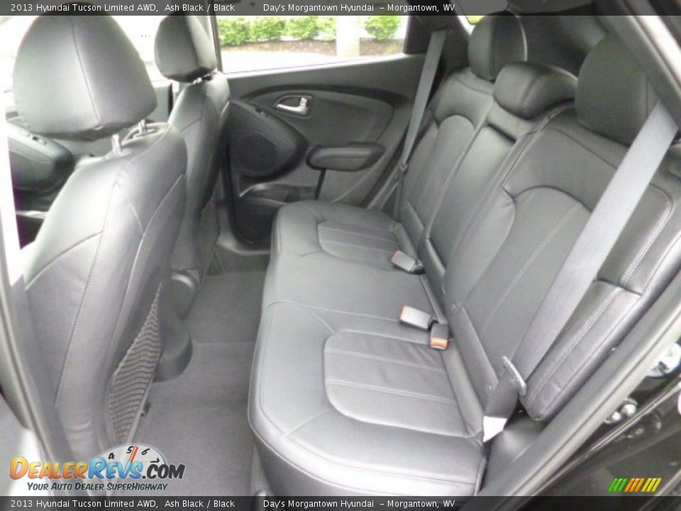 2013 Hyundai Tucson Limited AWD Ash Black / Black Photo #14