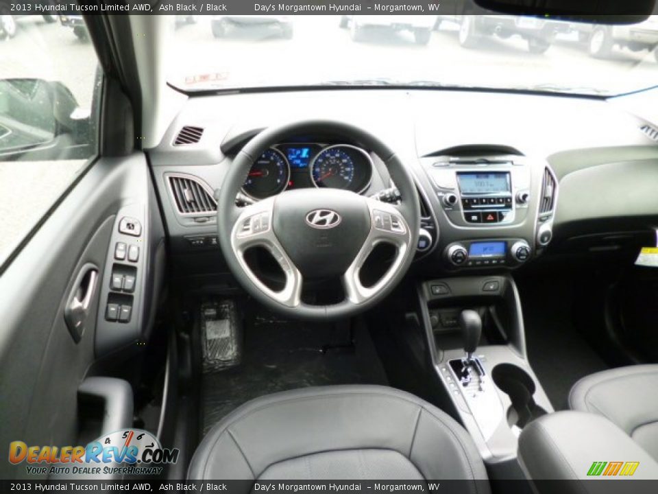 2013 Hyundai Tucson Limited AWD Ash Black / Black Photo #15