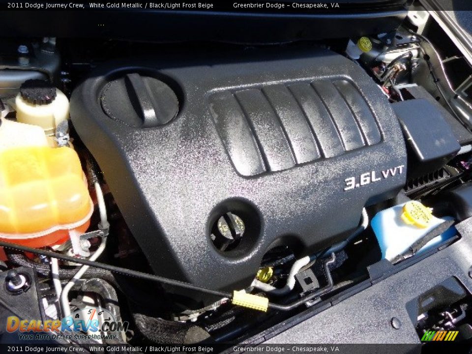 2011 Dodge Journey Crew 3.6 Liter DOHC 24-Valve VVT Pentastar V6 Engine Photo #29