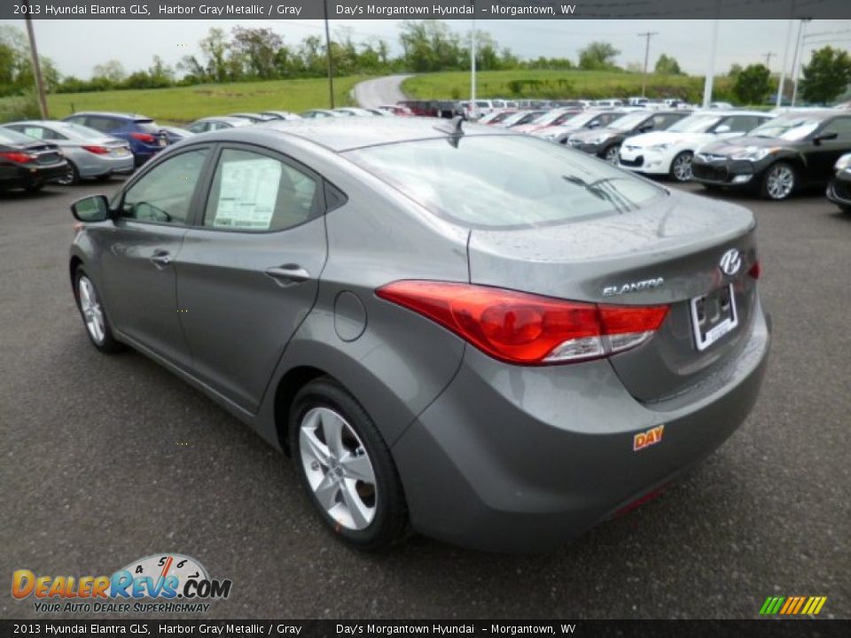 2013 Hyundai Elantra GLS Harbor Gray Metallic / Gray Photo #5