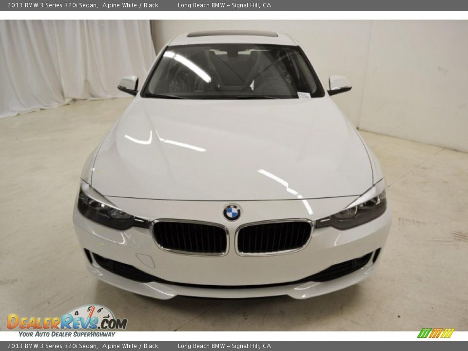 2013 BMW 3 Series 320i Sedan Alpine White / Black Photo #4
