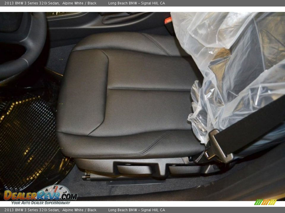 2013 BMW 3 Series 320i Sedan Alpine White / Black Photo #7