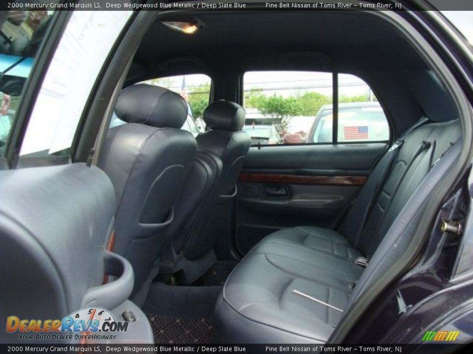 2000 Mercury Grand Marquis LS Deep Wedgewood Blue Metallic / Deep Slate Blue Photo #7