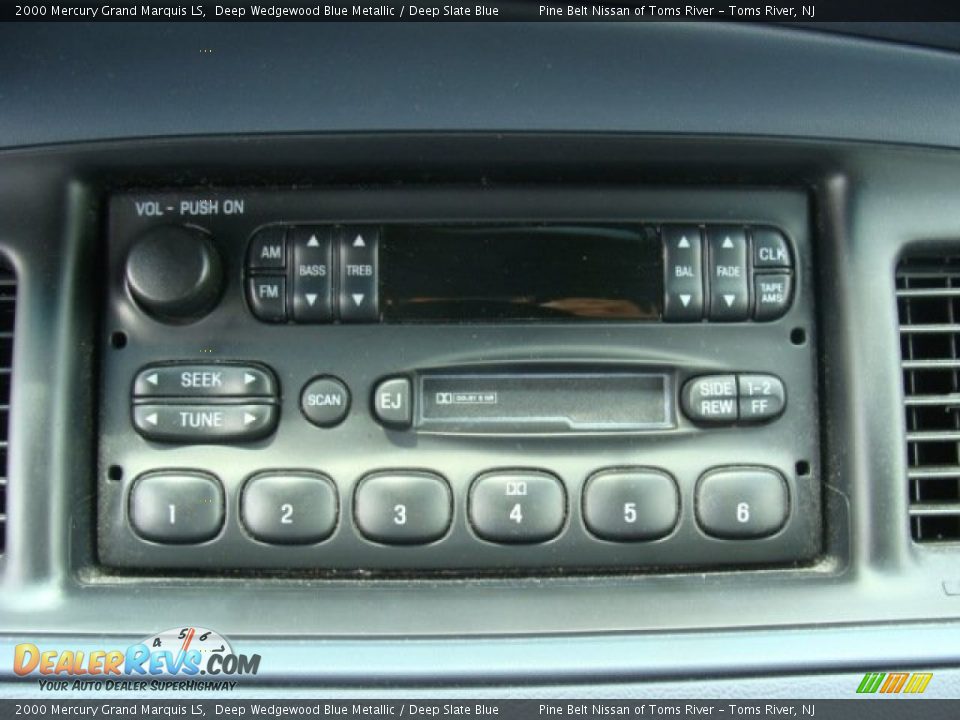 2000 Mercury Grand Marquis LS Deep Wedgewood Blue Metallic / Deep Slate Blue Photo #11