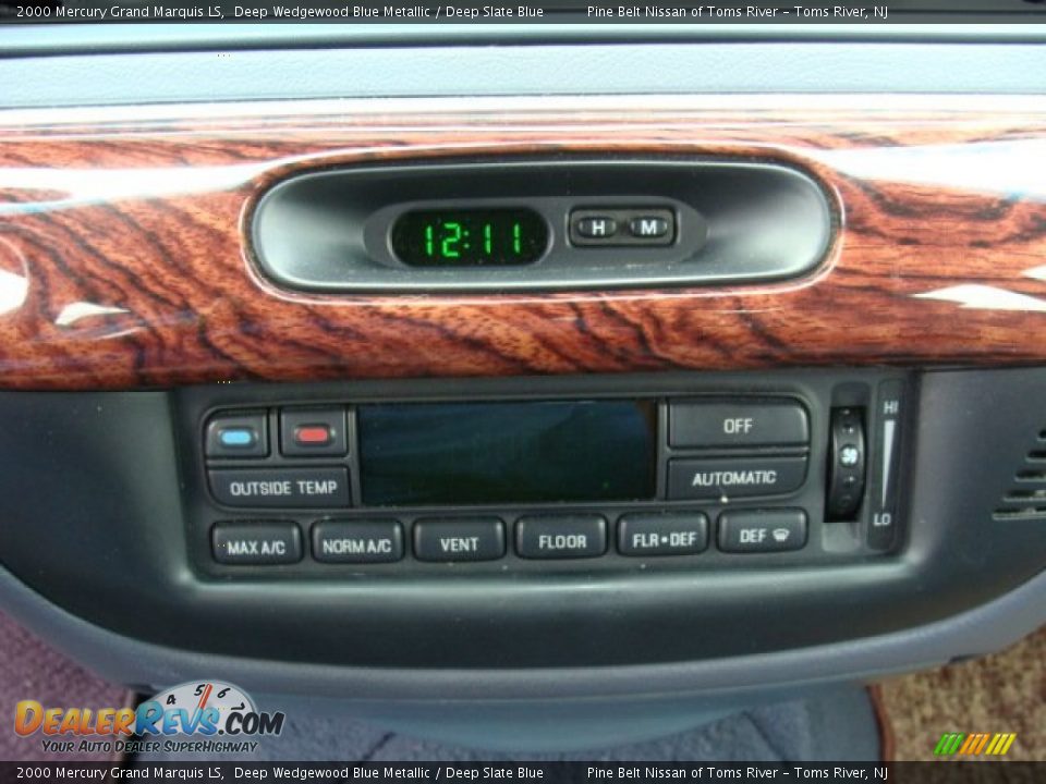 2000 Mercury Grand Marquis LS Deep Wedgewood Blue Metallic / Deep Slate Blue Photo #12