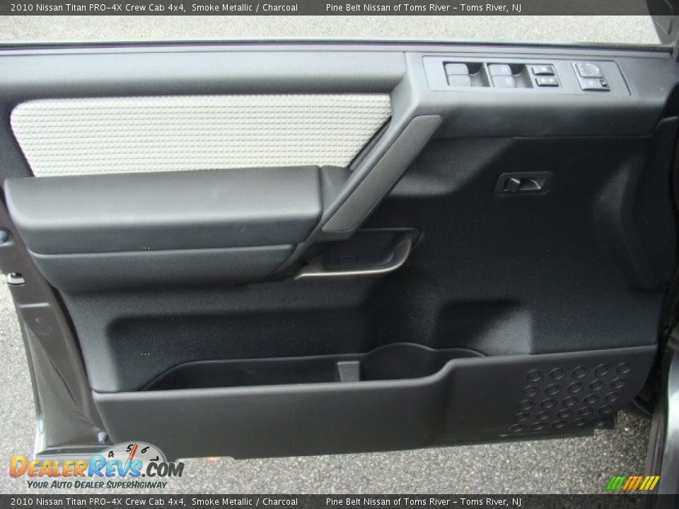 2010 Nissan Titan PRO-4X Crew Cab 4x4 Smoke Metallic / Charcoal Photo #8