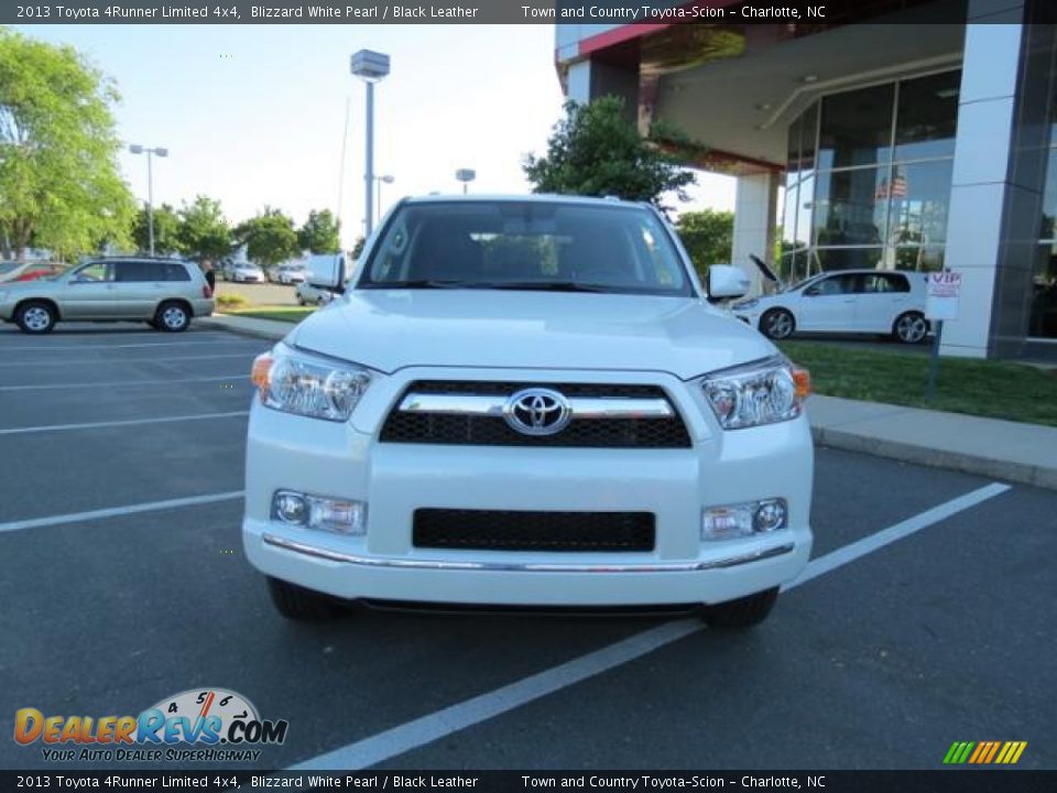 2013 Toyota 4Runner Limited 4x4 Blizzard White Pearl / Black Leather Photo #2