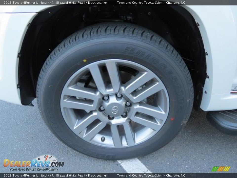 2013 Toyota 4Runner Limited 4x4 Blizzard White Pearl / Black Leather Photo #4