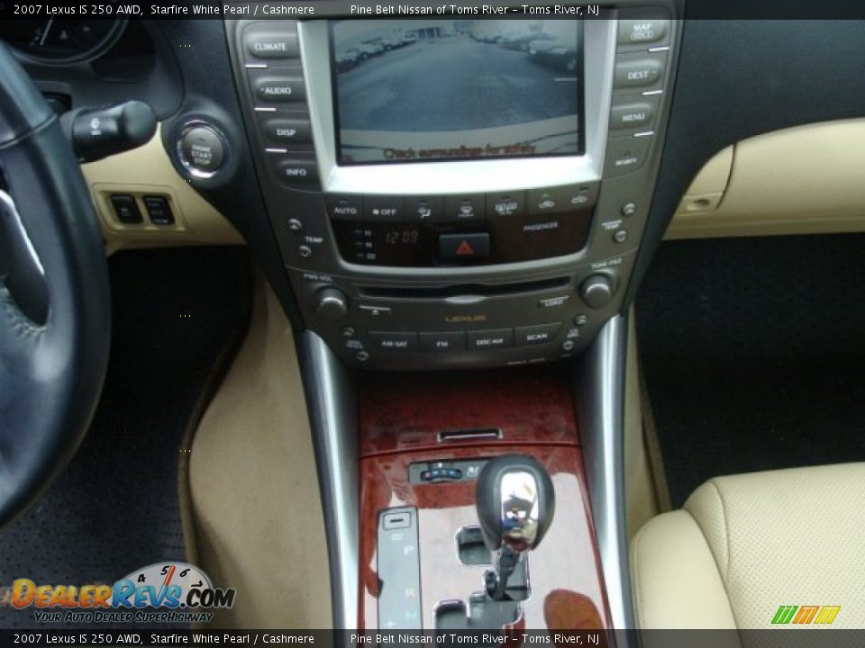 2007 Lexus IS 250 AWD Starfire White Pearl / Cashmere Photo #13